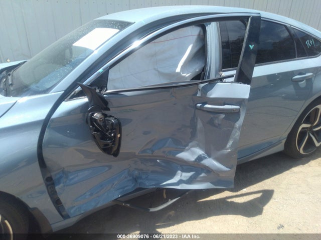 2021 HONDA ACCORD SEDAN SPORT VIN: 1HGCV1F3XMA020649
