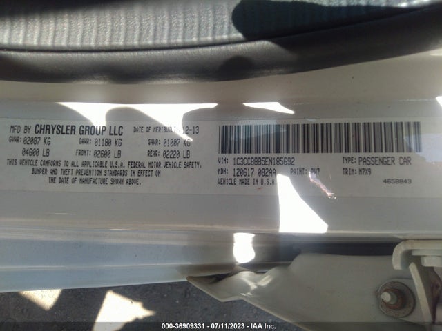 1C3CCBBB5EN185692 Chrysler 200 Touring