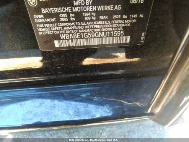 WBA8E1G59GNU11595 BMW 3 Series 320i