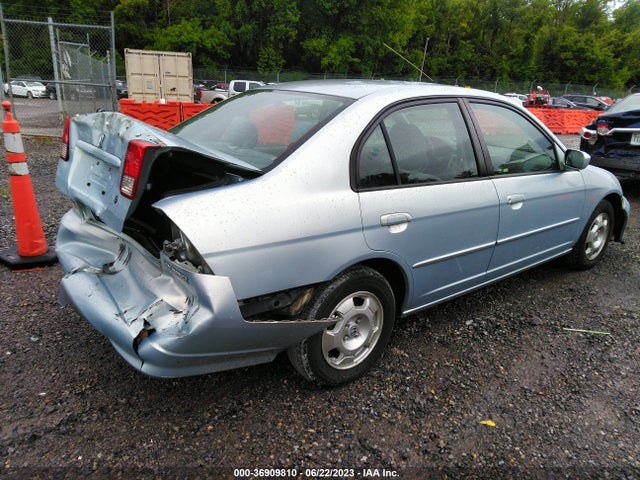 2005 HONDA CIVIC HYBRID VIN: JHMES96625S019482