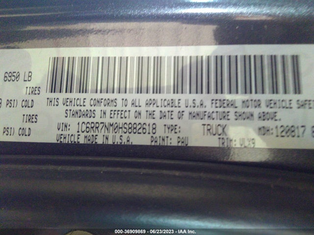 1C6RR7NM0HS882618 RAM 1500 Laramie