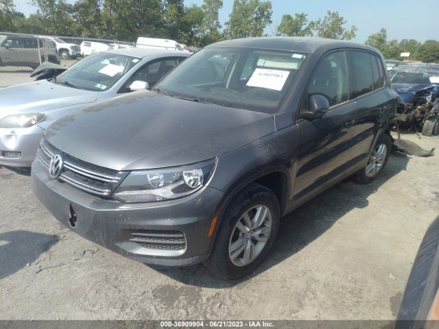 2012 VOLKSWAGEN TIGUAN S W/SUNROOF VIN: WVGBV7AX2CW096855