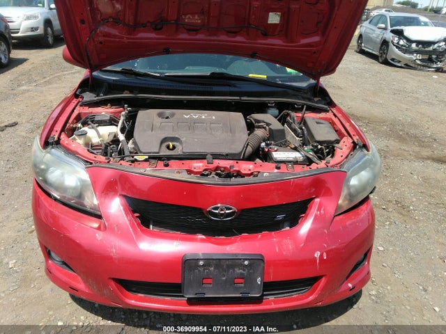 2010 TOYOTA COROLLA S VIN: 2T1BU4EE3AC244435