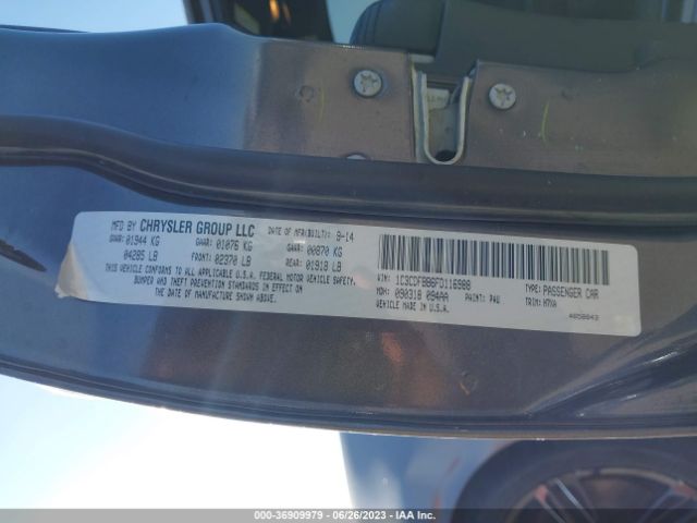 1C3CDFBB6FD116988 Dodge DART SXT