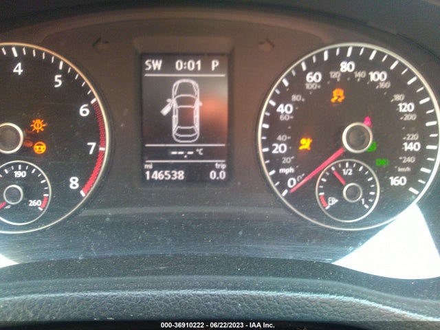 1VWBS7A39EC112416 Volkswagen Passat Se W/sunroof