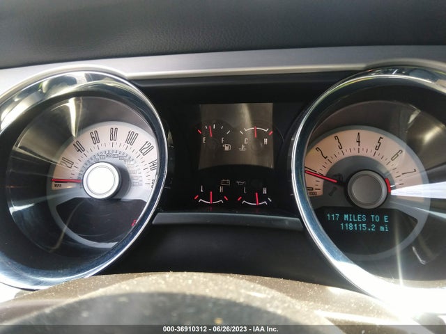 2012 FORD MUSTANG V6 VIN: 1ZVBP8AM7C5271498