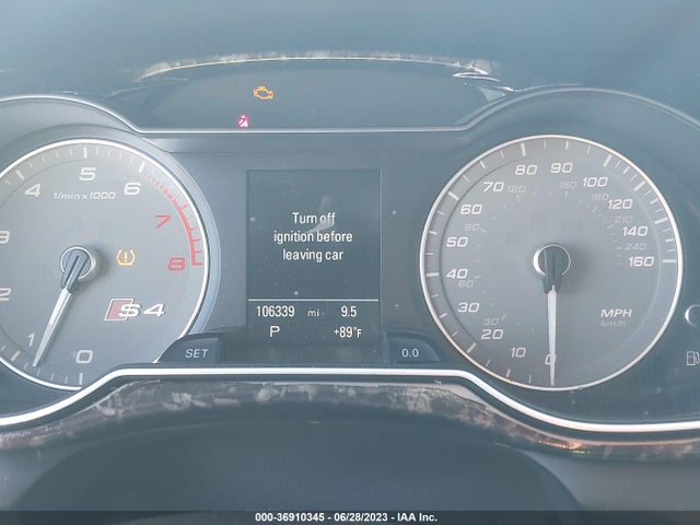 2014 AUDI S4 3.0T PREMIUM PLUS VIN: WAUBGAFL3EA132664
