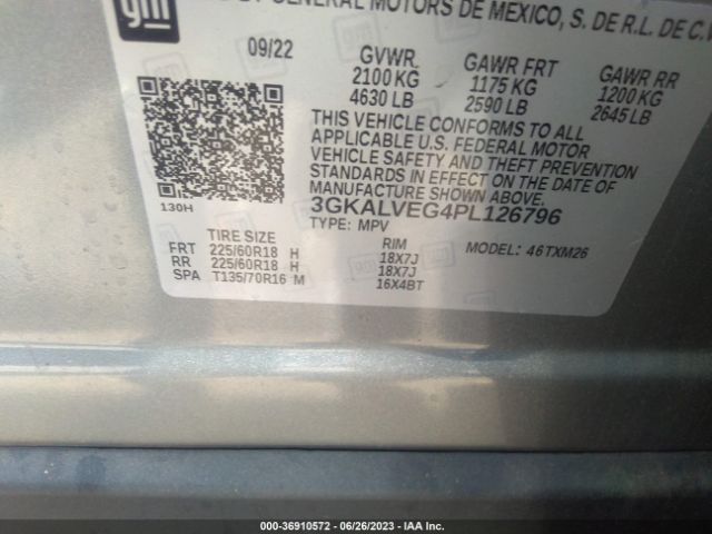 3GKALVEG4PL126796 GMC Terrain Slt