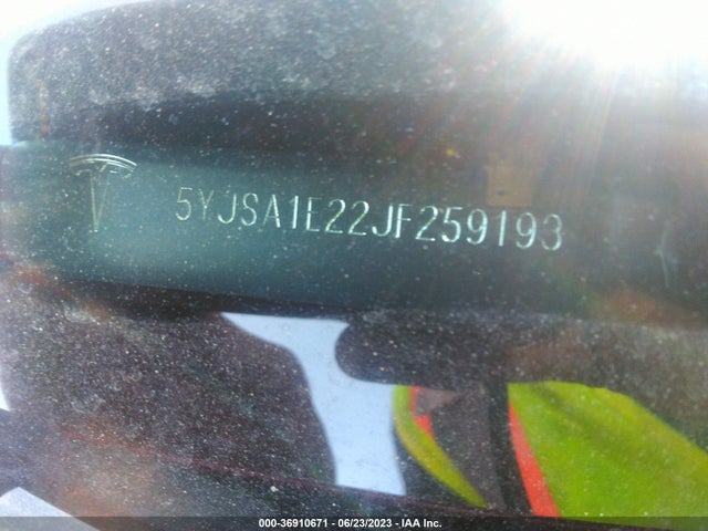 Tesla Model S 75d 2018 5YJSA1E22JF259193 Image 8