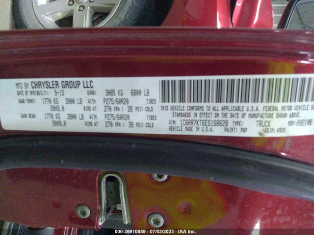 1C6RR7KT6ES168628 RAM 1500 Express