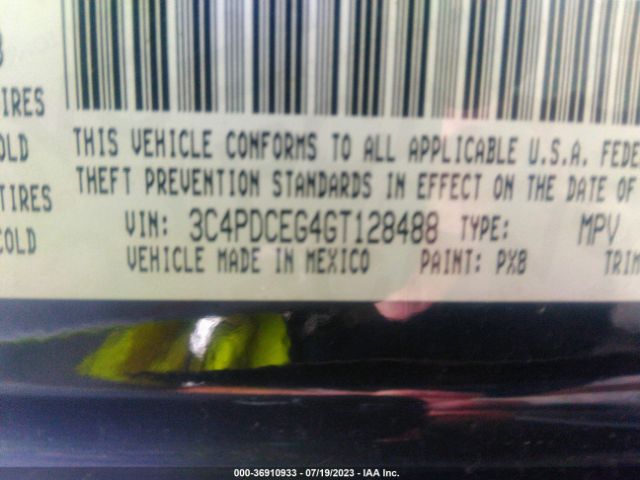 3C4PDCEG4GT128488 Dodge Journey R/t
