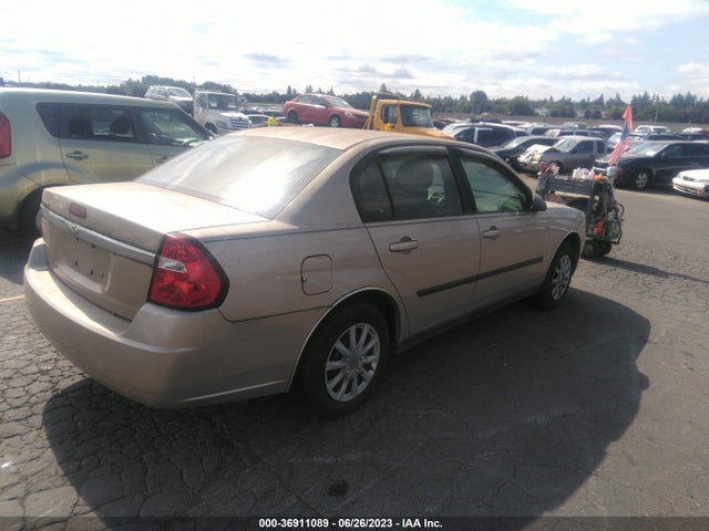 2005 CHEVROLET MALIBU BASE VIN: 1G1ZS52F25F209852