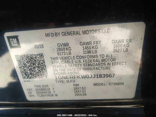 Chevrolet Traverse Ls 2018 1GNERFKW0JJ183967 Image 9
