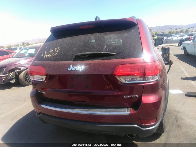 1C4RJFBG7JC348007 Jeep Grand Cherokee Limited