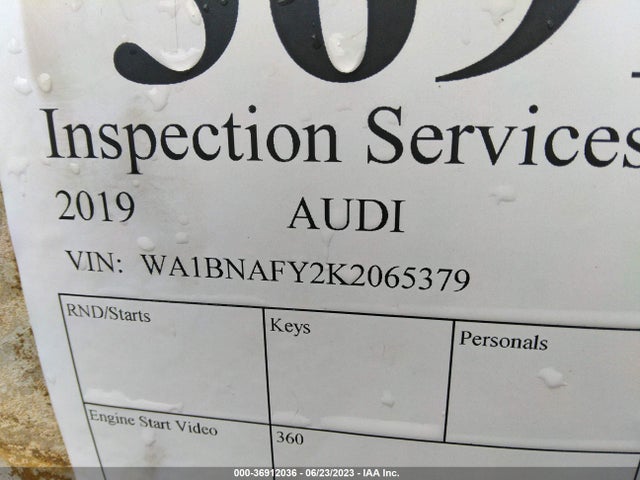 WA1BNAFY2K2065379 Audi Q5 Premium Plus