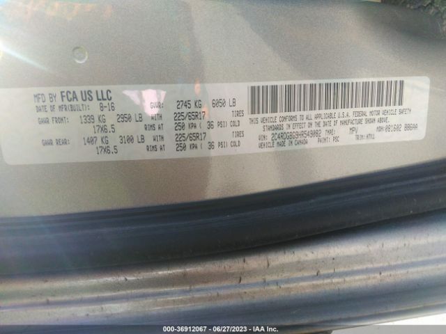 2C4RDGBG9HR549082 Dodge Grand Caravan Se