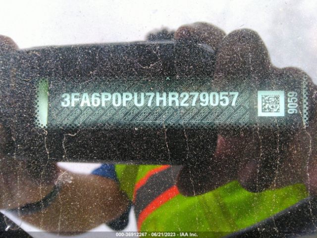 3FA6P0PU7HR279057 Ford Fusion Energi Se