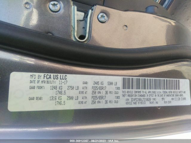 3C4PDCABXJT218620 Dodge JOURNEY SE