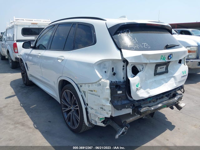 2022 BMW X3 SDRIVE30I VIN: 5UX43DP00N9M15181