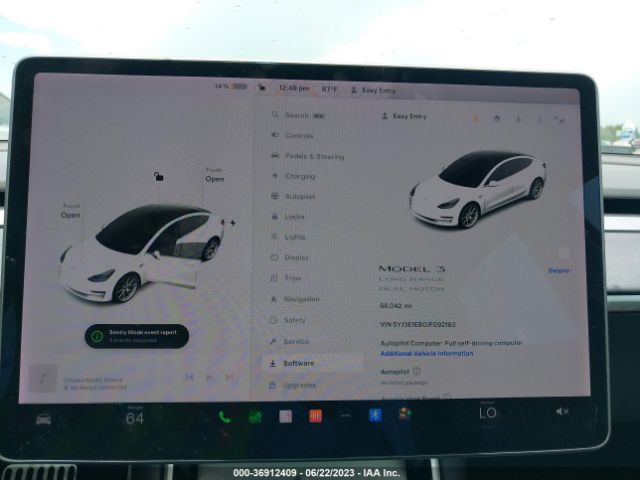 5YJ3E1EB0JF092163 Tesla Model 3 Long Range