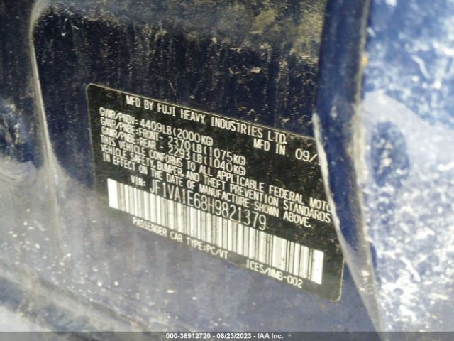 JF1VA1E68H9821379 Subaru Wrx Premium