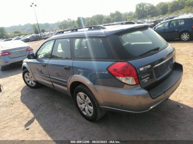 2008 SUBARU OUTBACK VIN: 4S4BP60C187359096