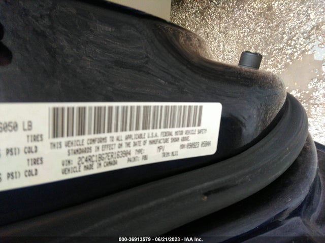 2C4RC1BG7ER163904 Chrysler Town & Country Touring