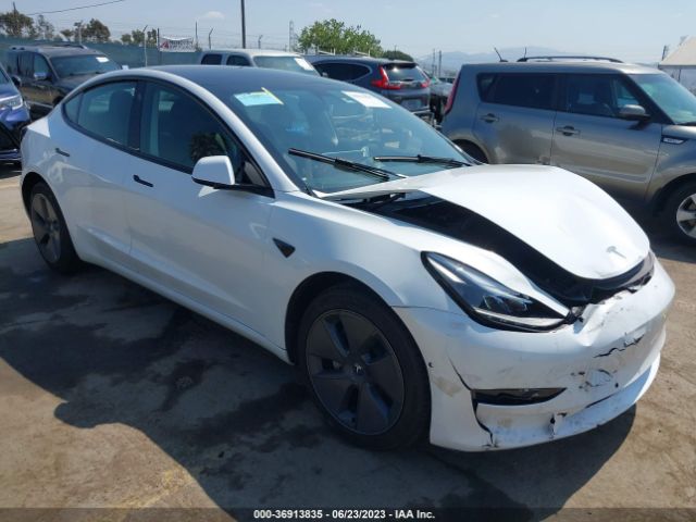 Aukcja sprzedaży 2022 Tesla Model 3, vin: 5YJ3E1EA2NF101913, numer aukcji: 36913835