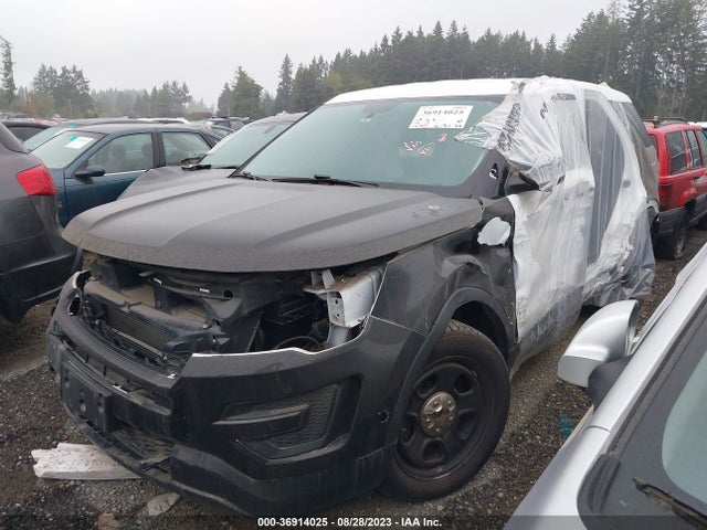 2018 FORD POLICE INTERCEPTOR VIN: 1FM5K8AR0JGC19170