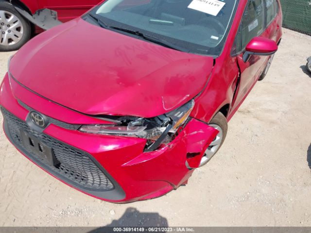 5YFEPMAE3MP164664 Toyota COROLLA LE