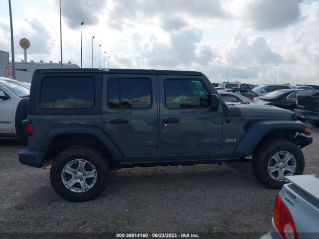 1C4HJXDN1KW523445 Jeep Wrangler Unlimited Sport S