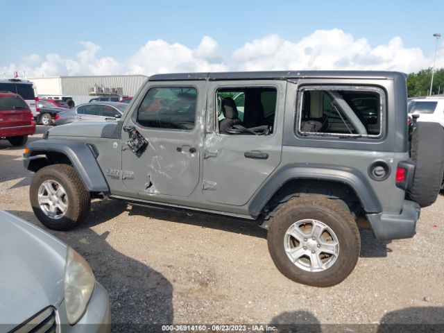1C4HJXDN1KW523445 Jeep Wrangler Unlimited Sport S