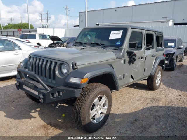 1C4HJXDN1KW523445 Jeep Wrangler Unlimited Sport S