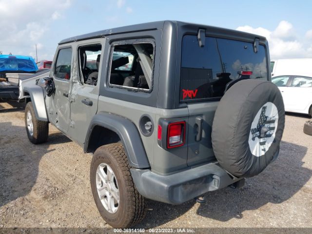 1C4HJXDN1KW523445 Jeep Wrangler Unlimited Sport S