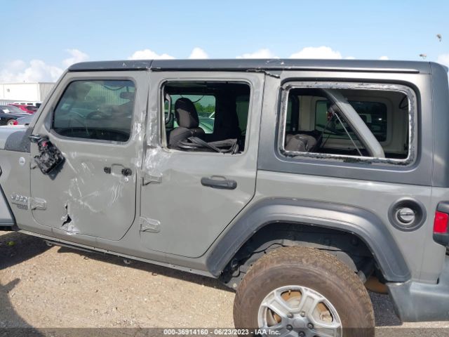 1C4HJXDN1KW523445 Jeep Wrangler Unlimited Sport S