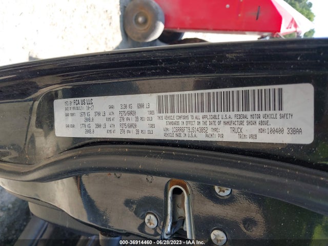 1C6RR6FT9JS143852 RAM 1500 Express