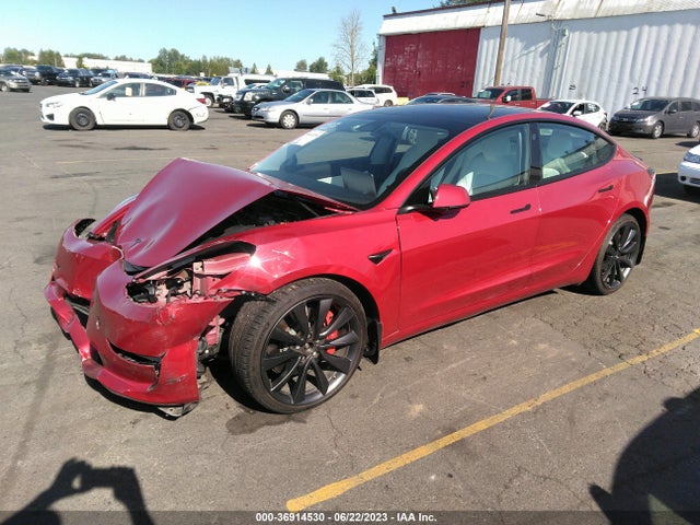 Tesla Model 3 Performance 2020 5YJ3E1EC3LF714704 Image 2