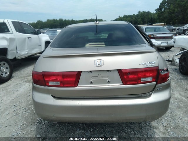 2005 HONDA ACCORD HYBRID VIN: JHMCN36435C017910