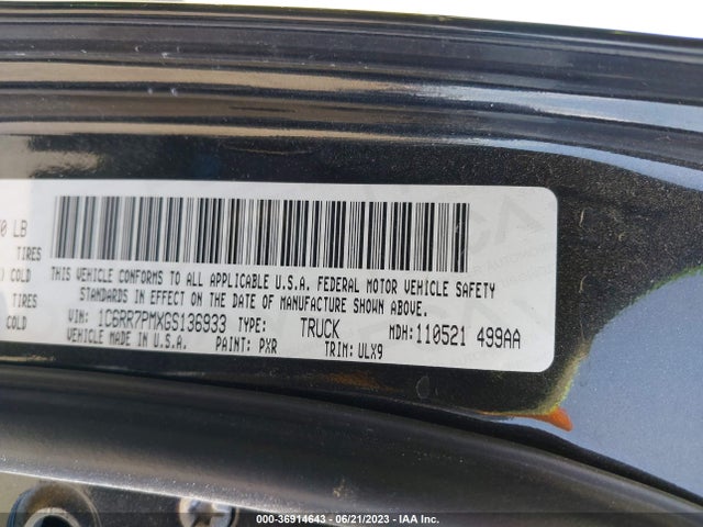1C6RR7PMXGS136933 RAM 1500 Longhorn Limited