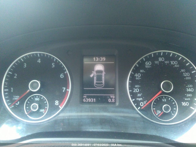 1VWCT7A35FC078767 Volkswagen Passat 1.8t Sel Premium