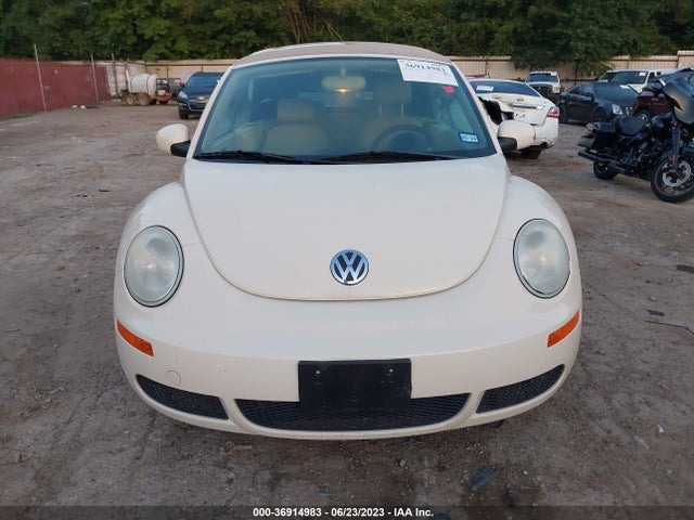 2006 VOLKSWAGEN NEW BEETLE CONVERTIBLE VIN: 3VWRF31Y46M312191