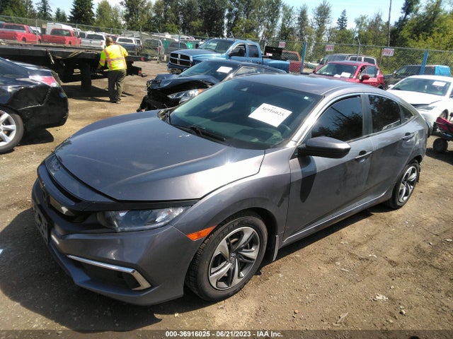 Honda Civic Sedan Lx 2019 19XFC2F61KE208701 Image 2