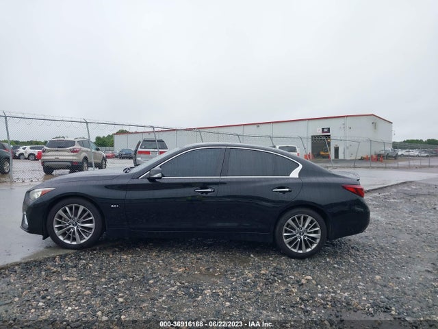2018 INFINITI Q50 3.0T LUXE VIN: JN1EV7APXJM353743