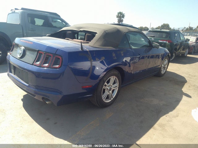 2013 FORD MUSTANG V6 VIN: 1ZVBP8EM4D5260177