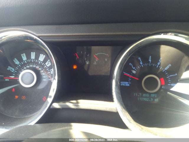 2013 FORD MUSTANG V6 VIN: 1ZVBP8EM4D5260177
