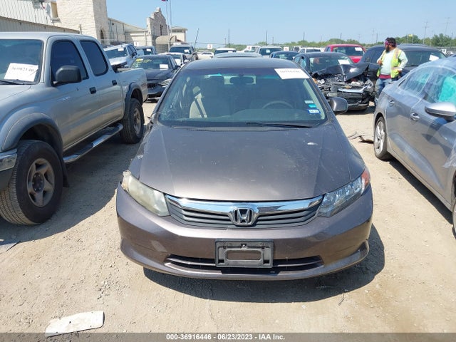 2012 HONDA CIVIC SDN LX VIN: 2HGFB2F56CH543468