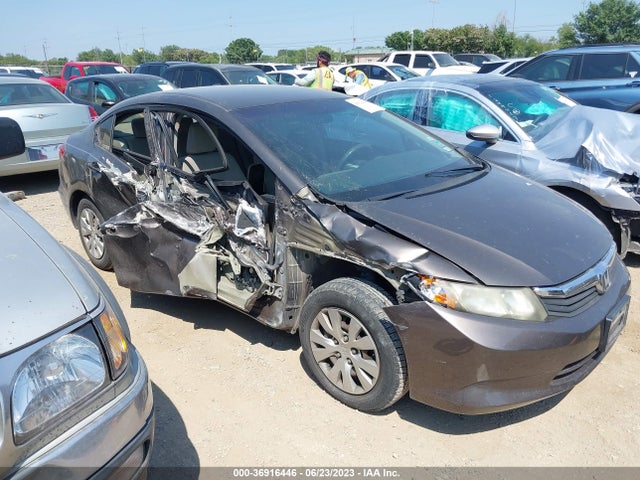 2012 HONDA CIVIC SDN LX VIN: 2HGFB2F56CH543468