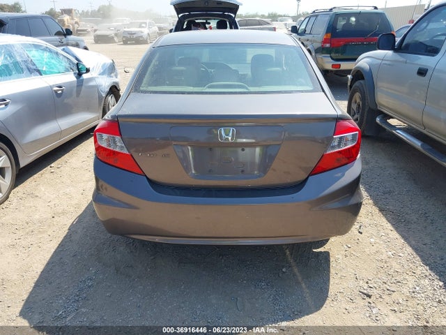 2012 HONDA CIVIC SDN LX VIN: 2HGFB2F56CH543468