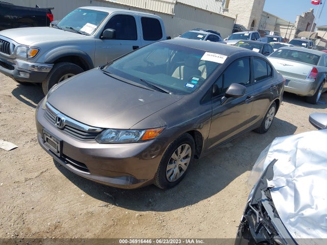 2012 HONDA CIVIC SDN LX VIN: 2HGFB2F56CH543468