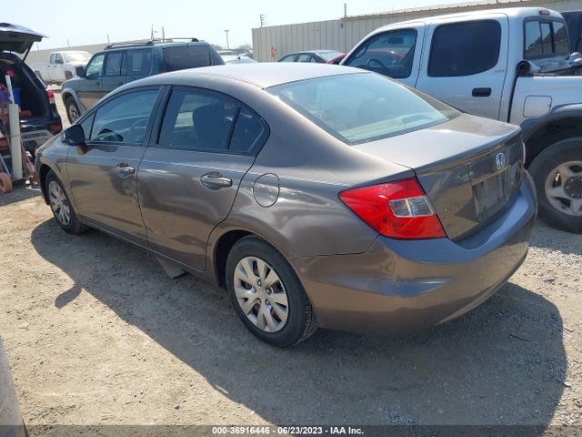 2012 HONDA CIVIC SDN LX VIN: 2HGFB2F56CH543468